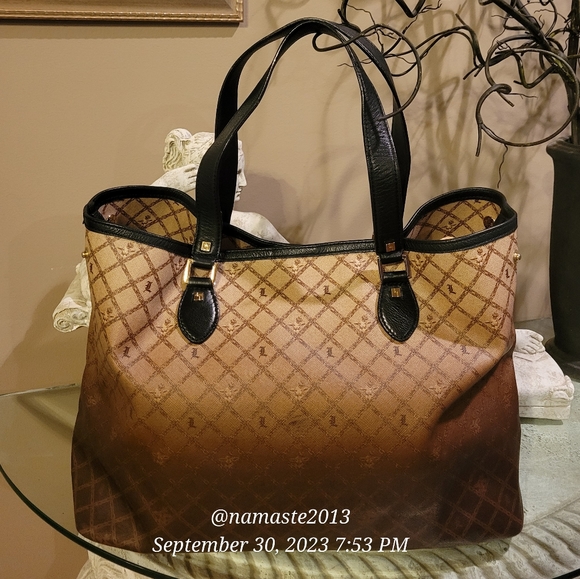 L.A.M.B. by Gwen Stefani Kingsvale Crown Signature Shoulder Tote Bag Luxury #527 - Picture 4 of 16